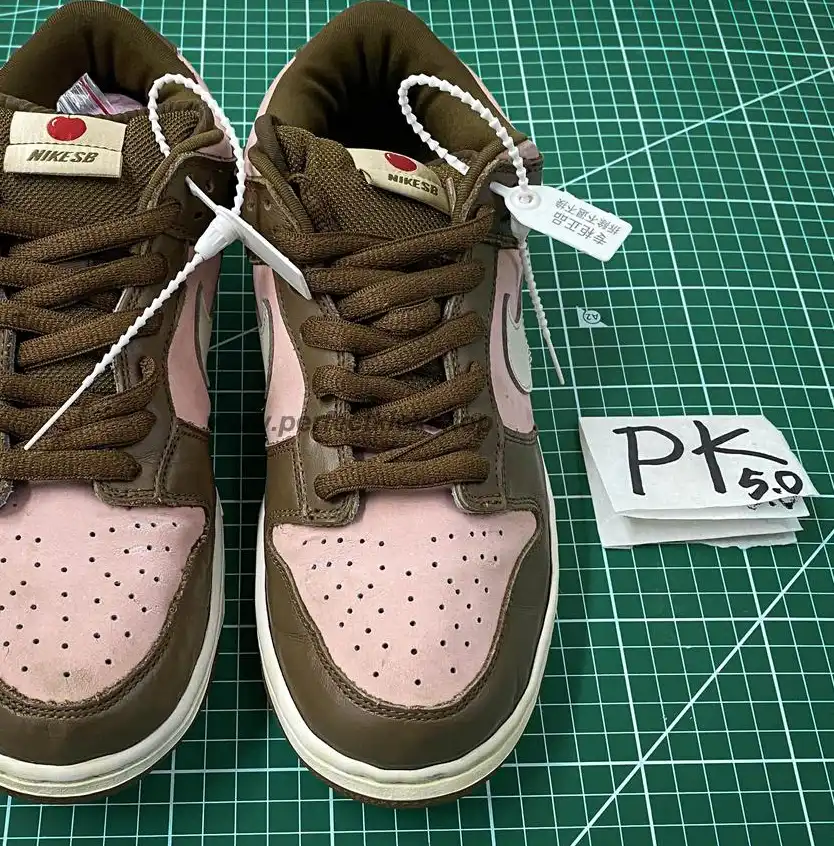 PK 5.0 Nike SB Dunk Low Stussy Cherry RETAIL MATERIALS READY TO SHIP