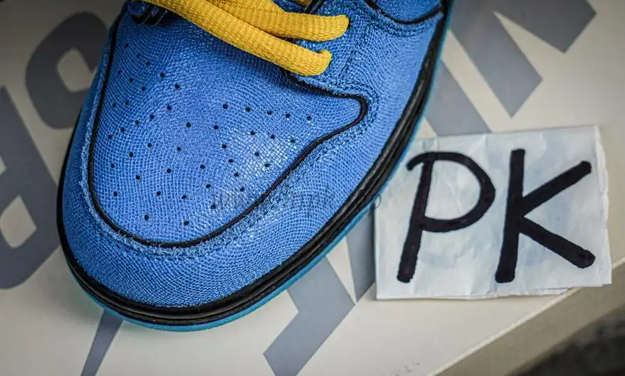 PK GOD The Powerpuff Girls x Nike Dunk SB Low Light Blue RETAIL MATERIALS READY TO SHIP