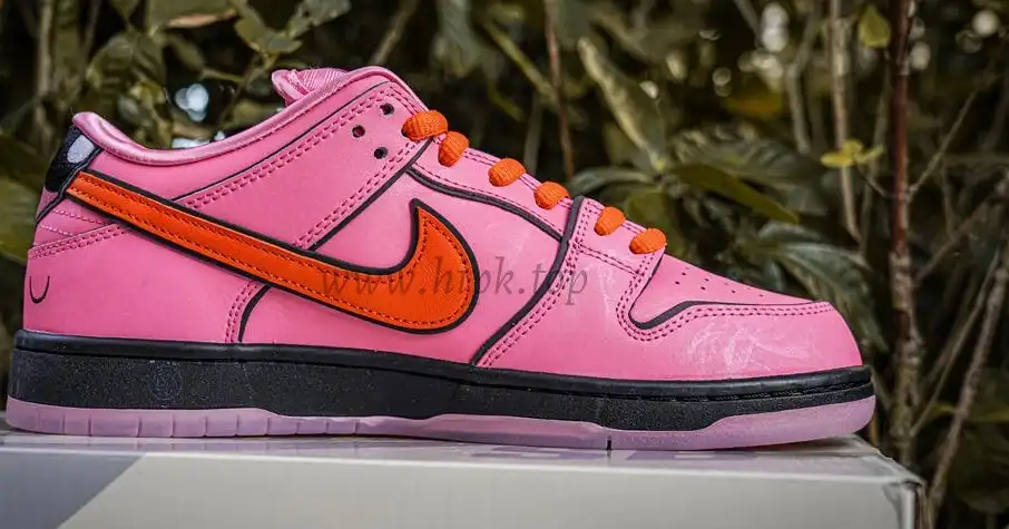 PK GOD The Powerpuff Girls x Nike Dunk SB Low Pink RETAIL MATERIALS READY TO SHIP