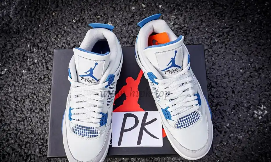 PK God 2024 Version Jordan 4 Retro Military Blue Ready to Ship