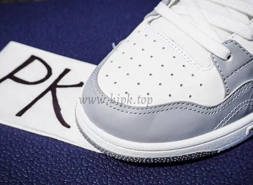 PK GOD Dior B57 MID-TOP SNEAKER White and Grey RETAIL MATERIALS READY TO SHIP