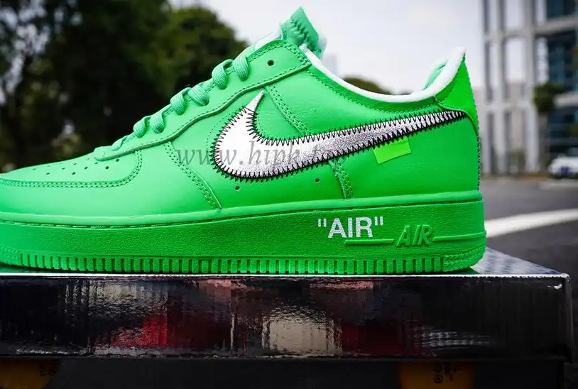 PK 5.0 Nike Air Force 1 Low Off-White Brooklyn RETAIL MATERIALS READY TO SHIP