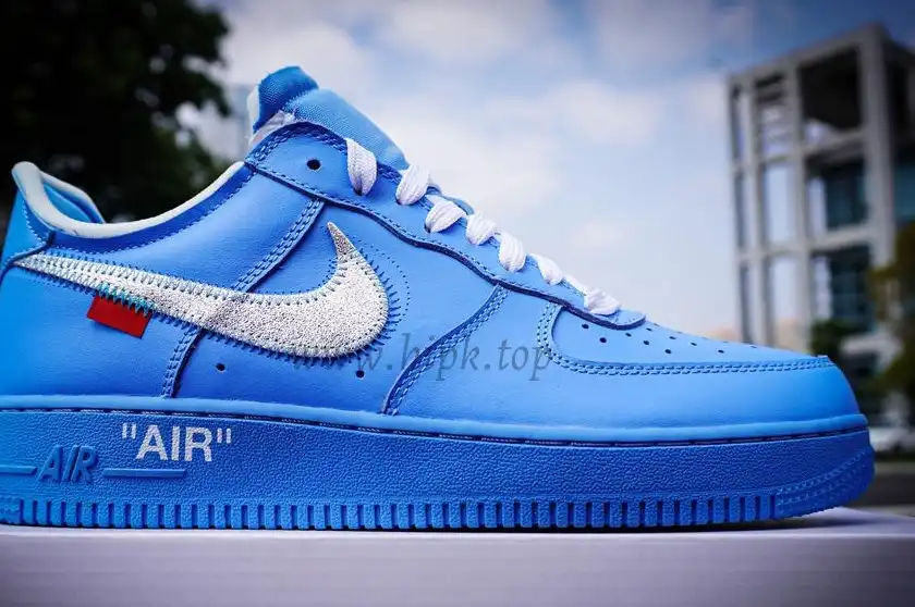 PK 5.0 Nike Air Force 1 Low Off-White MCA University Blue RETAIL MATERIALS READY TO SHIP