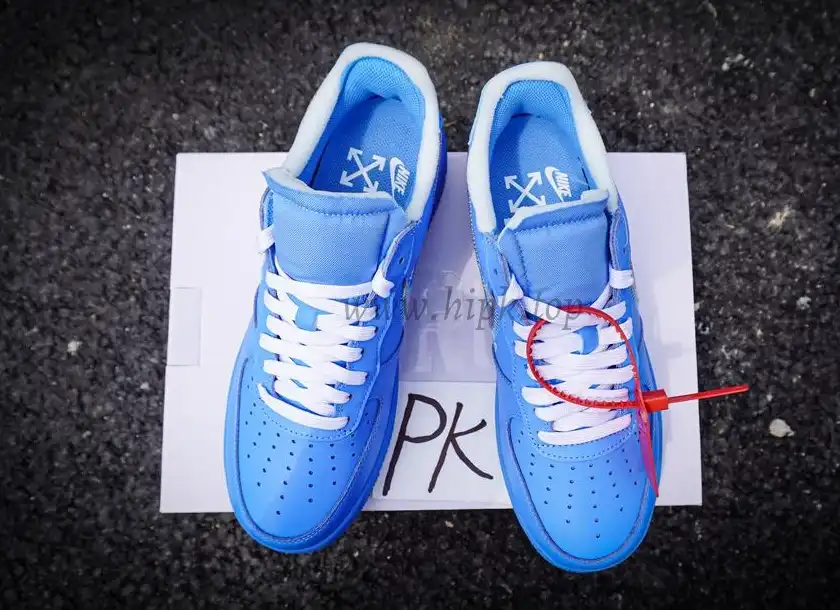 PK 5.0 Nike Air Force 1 Low Off-White MCA University Blue RETAIL MATERIALS READY TO SHIP