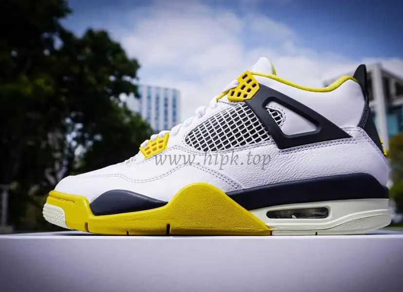 PK God Jordan 4 Vivid Sulfur retail materials ready to ship