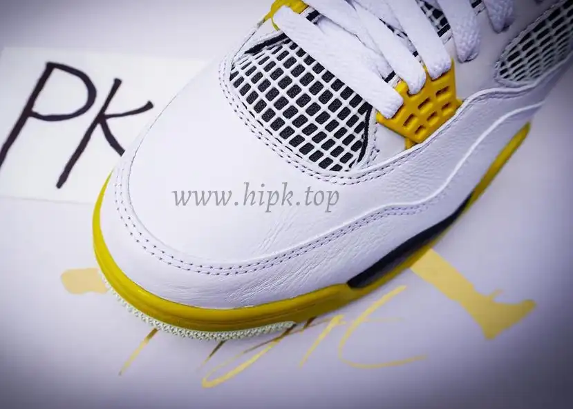 PK God Jordan 4 Vivid Sulfur retail materials ready to ship