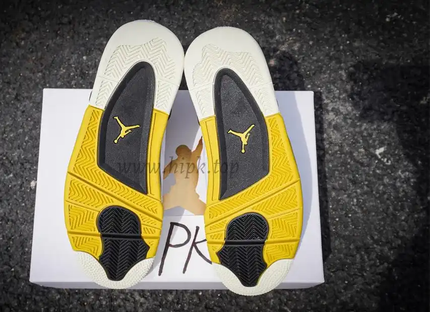 PK God Jordan 4 Vivid Sulfur retail materials ready to ship