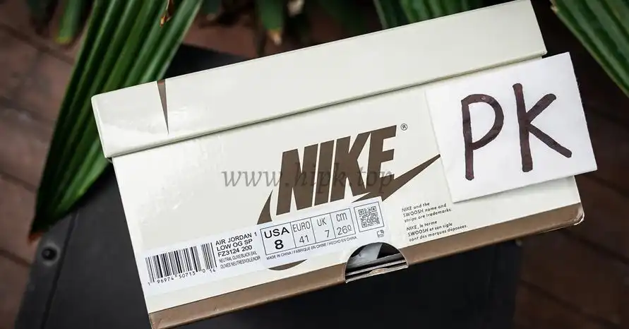 PK 4.0 Jordan 1 Retro Low Golf Travis Scott Neutral Olive RETAIL MATERIALS READY TO SHIP