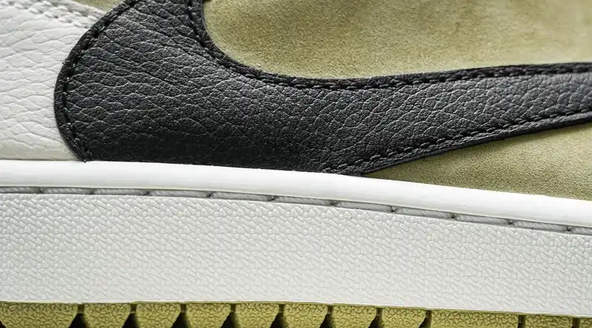 PK 4.0 Jordan 1 Retro Low Golf Travis Scott Neutral Olive RETAIL MATERIALS READY TO SHIP