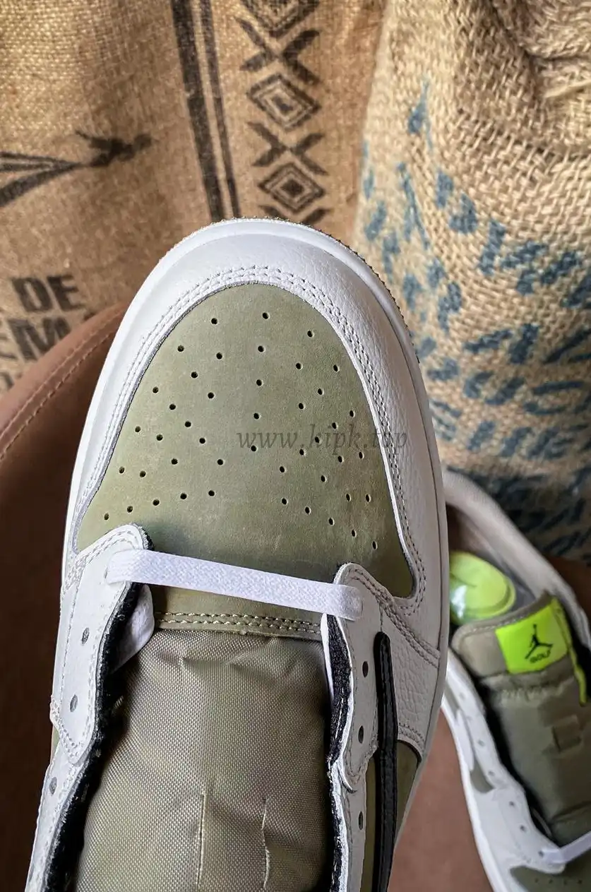 PK 4.0 Jordan 1 Retro Low Golf Travis Scott Neutral Olive RETAIL MATERIALS READY TO SHIP