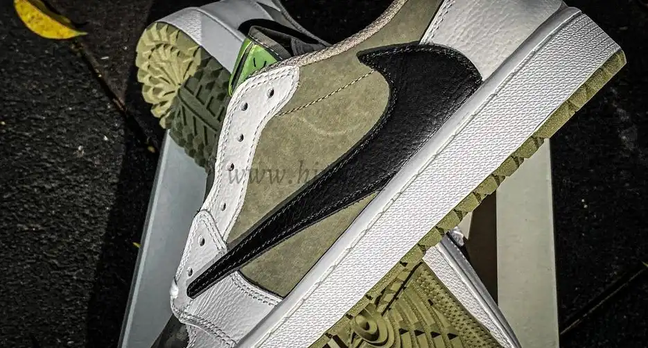 PK 4.0 Jordan 1 Retro Low Golf Travis Scott Neutral Olive RETAIL MATERIALS READY TO SHIP