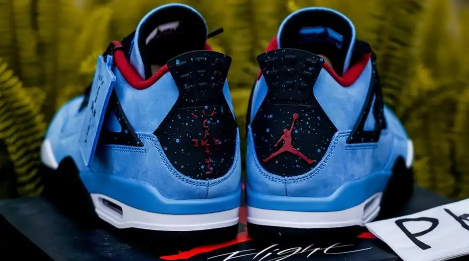 PK5.0 Jordan 4 Retro Travis Scott Cactus Jack RETAIL MATERIALS READY TO SHIP