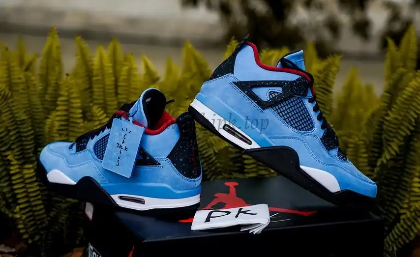 PK5.0 Jordan 4 Retro Travis Scott Cactus Jack RETAIL MATERIALS READY TO SHIP