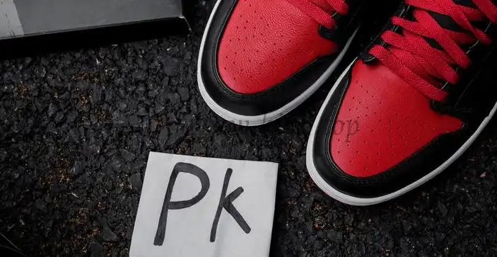 Pk5.0 Air Jordan AJ1 Retro High Banned RETAIL MATERIALS READY TO SHIP