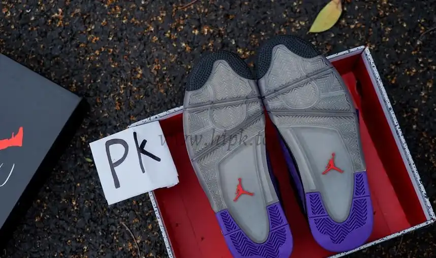 Pk5.0 Travis Scott x Air Jordan 4 F&F Purple RETAIL MATERIALS READY TO SHIP