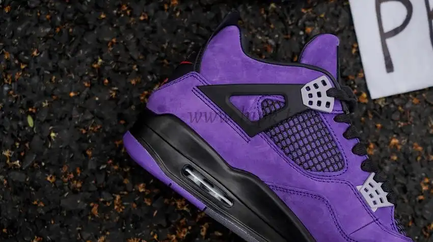 Pk5.0 Travis Scott x Air Jordan 4 F&F Purple RETAIL MATERIALS READY TO SHIP