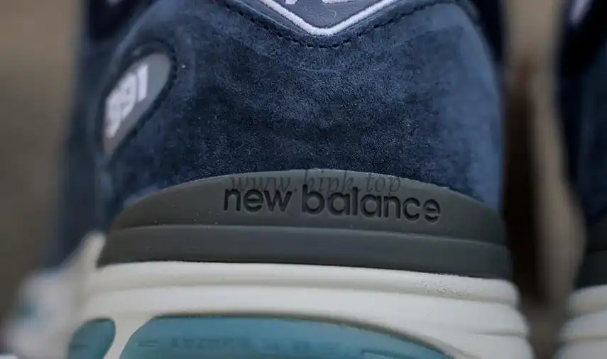 PK GOD New Balance 991v2 Made in UK Dark Navy RETAIL MATERIALS READY TO SHIP