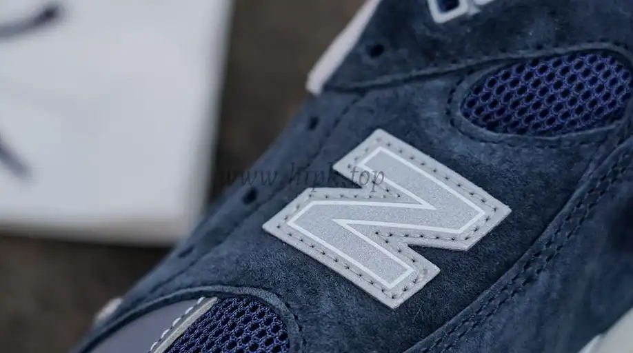 PK GOD New Balance 991v2 Made in UK Dark Navy RETAIL MATERIALS READY TO SHIP