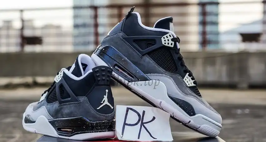 PK GOD Air Jordan 4 Retro Fear RETAIL MATERIALS READY TO SHIP