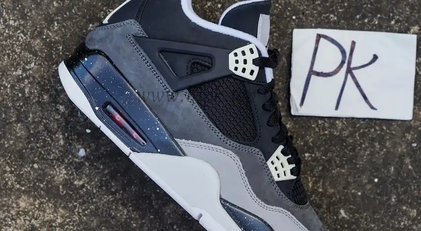 PK GOD Air Jordan 4 Retro Fear RETAIL MATERIALS READY TO SHIP