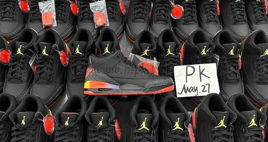 PK GOD J. Balvin x Air Jordan 3 Retro Rio RETAIL MATERIALS READY TO SHIP