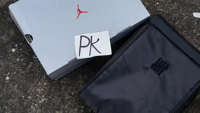 PK GOD Jordan 4 Undefeated Travis Scott Olive RETAIL MATERIALS READY TO SHIP