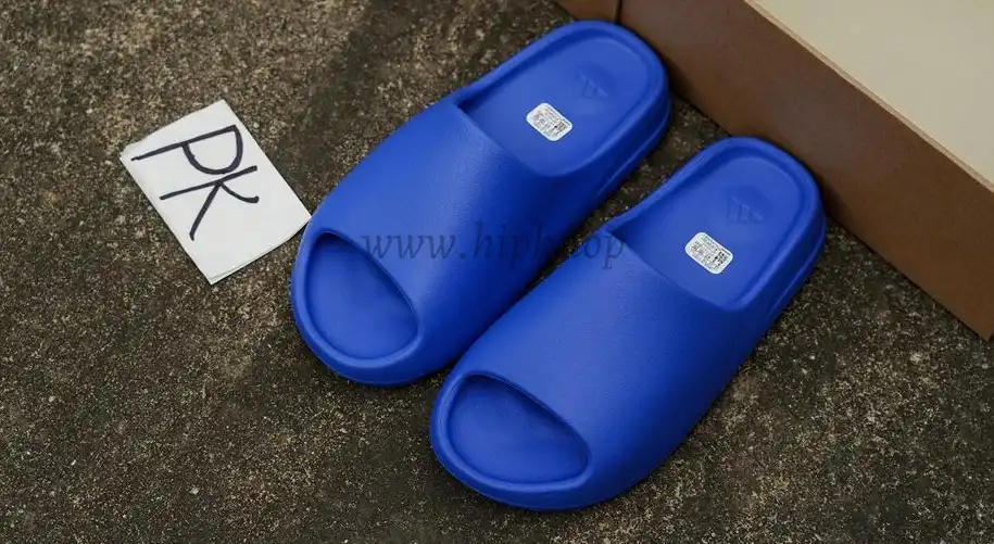 PK GOD adidas Yeezy Slide Azure RETAIL MATERIALS READY TO SHIP