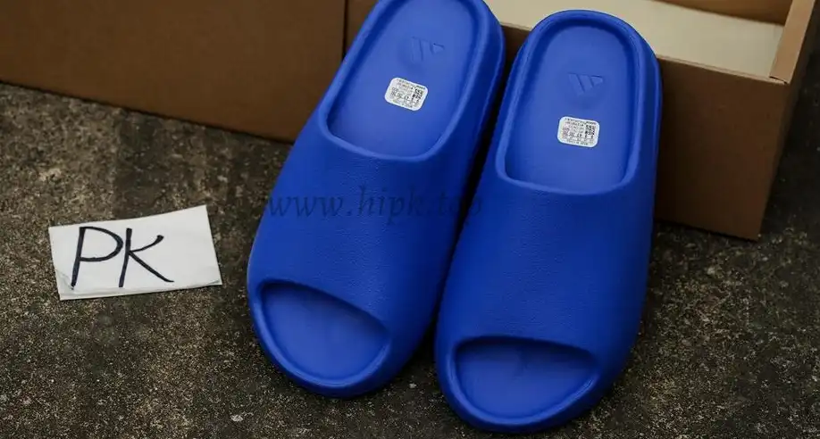 PK GOD adidas Yeezy Slide Azure RETAIL MATERIALS READY TO SHIP