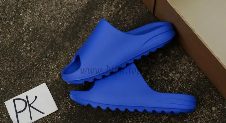 PK GOD adidas Yeezy Slide Azure RETAIL MATERIALS READY TO SHIP