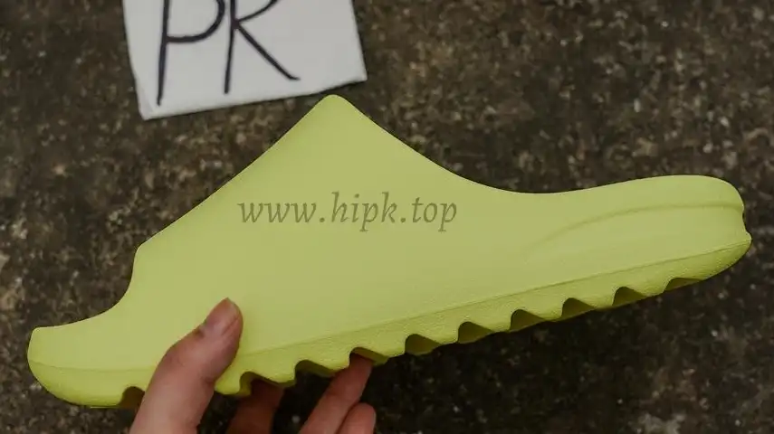 PK GOD adidas Yeezy Slide Glow Green Frosted RETAIL MATERIALS READY TO SHIP