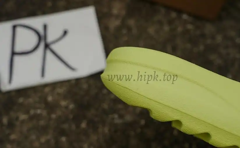 PK GOD adidas Yeezy Slide Glow Green Frosted RETAIL MATERIALS READY TO SHIP