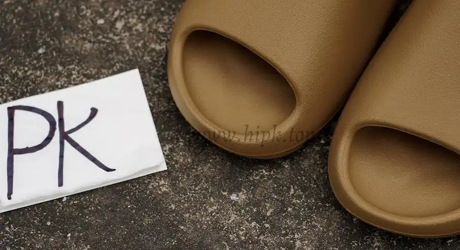 PK GOD adidas Yeezy Slide Ochre RETAIL MATERIALS READY TO SHIP