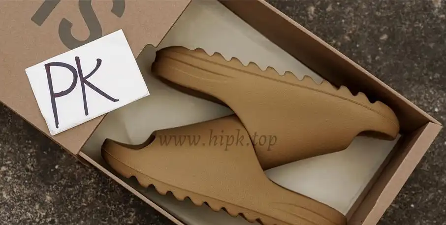 PK GOD adidas Yeezy Slide Ochre RETAIL MATERIALS READY TO SHIP