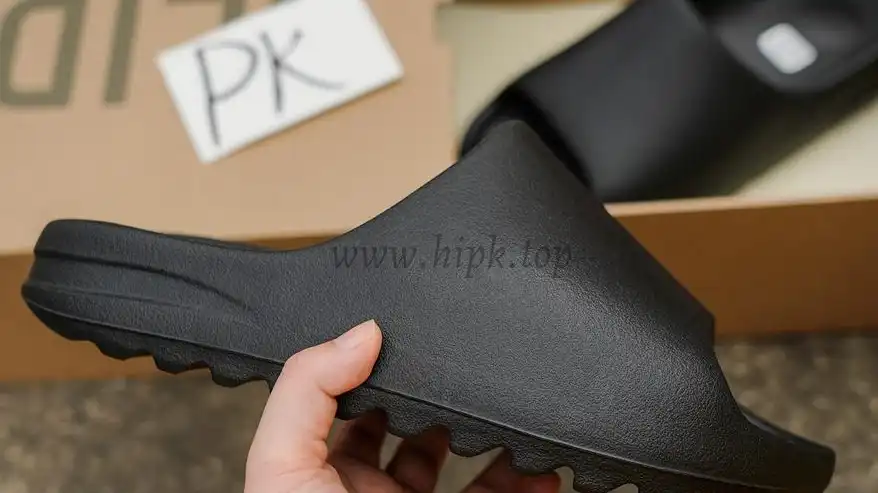 PK GOD adidas Yeezy Slide Onyx RETAIL MATERIALS READY TO SHIP