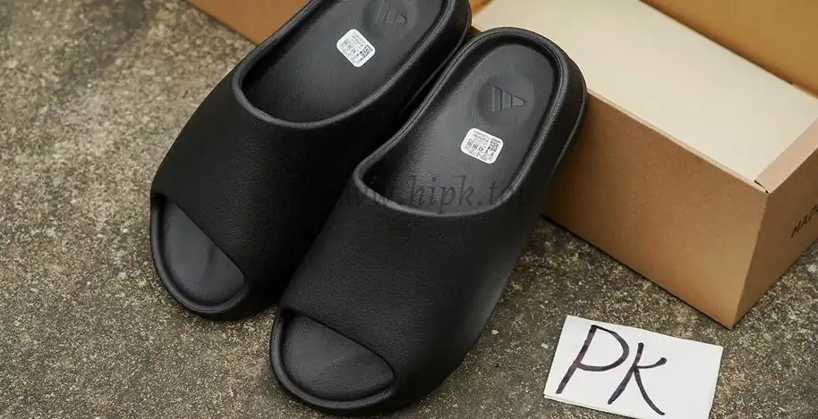 PK GOD adidas Yeezy Slide Onyx RETAIL MATERIALS READY TO SHIP