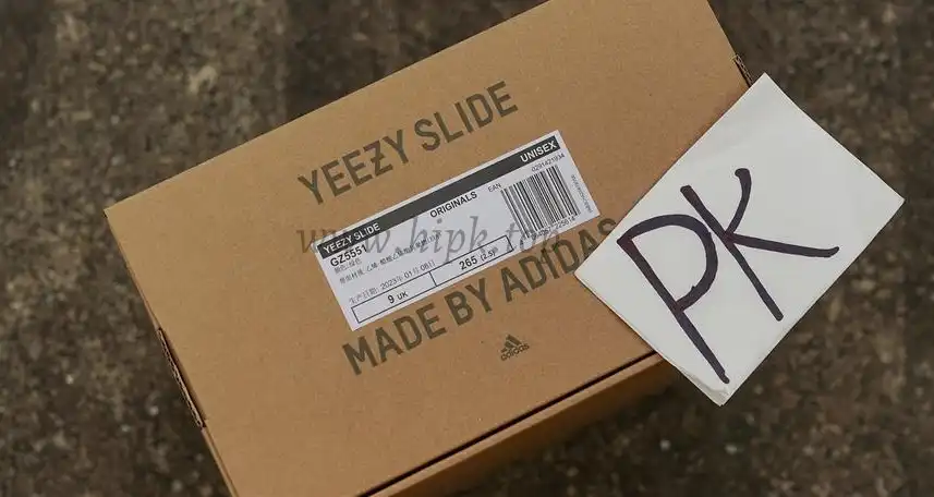 PK GOD adidas Yeezy Slide Resin RETAIL MATERIALS READY TO SHIP