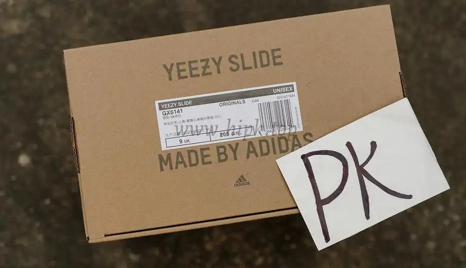 PK GOD adidas Yeezy Slide coffee RETAIL MATERIALS READY TO SHIP