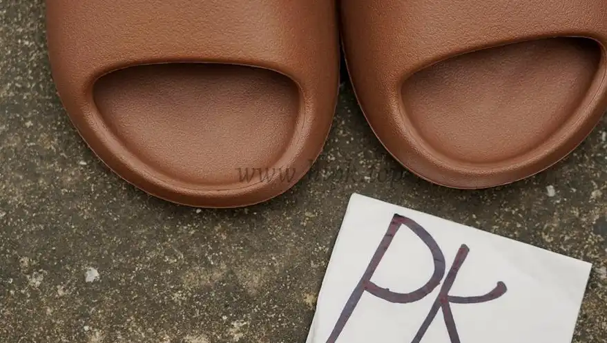 PK GOD adidas Yeezy Slide coffee RETAIL MATERIALS READY TO SHIP