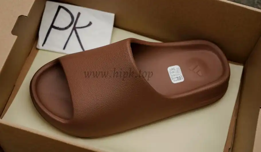 PK GOD adidas Yeezy Slide coffee RETAIL MATERIALS READY TO SHIP