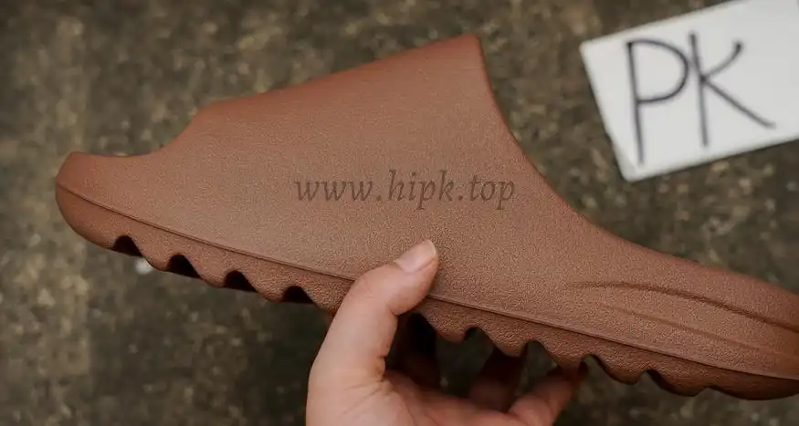 PK GOD adidas Yeezy Slide coffee RETAIL MATERIALS READY TO SHIP