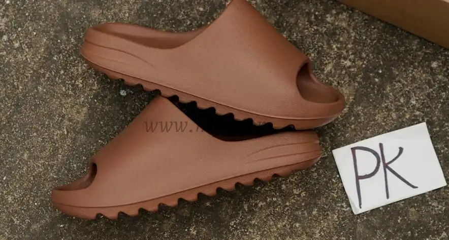 PK GOD adidas Yeezy Slide coffee RETAIL MATERIALS READY TO SHIP