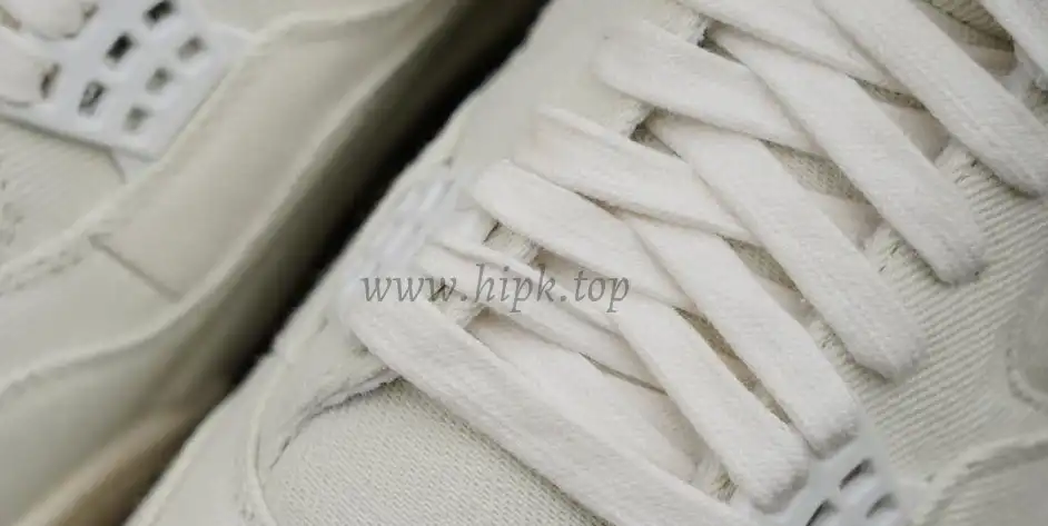 PK God Jordan 4 Retro Levi’s White RETAIL MATERIALS READY TO SHIP