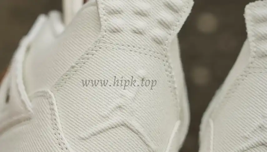 PK God Jordan 4 Retro Levi’s White RETAIL MATERIALS READY TO SHIP