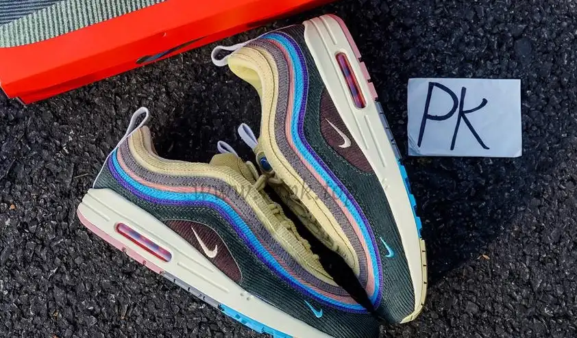 PK God NIKE AIR MAX 1 97 X SEAN WOTHERSPOON real version ready