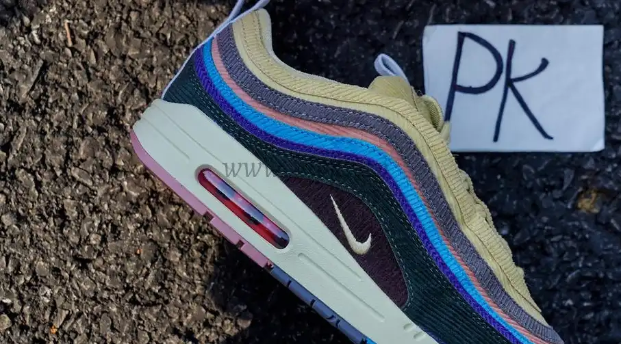 PK God NIKE AIR MAX 1 97 X SEAN WOTHERSPOON real version ready