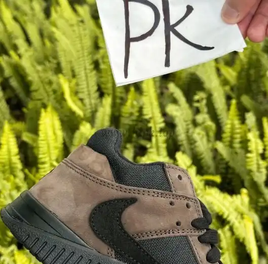 PK  5.0 New batch  Travis  Scott  Velvet  Brown RETAIL MATERIALS READY TO SHIP