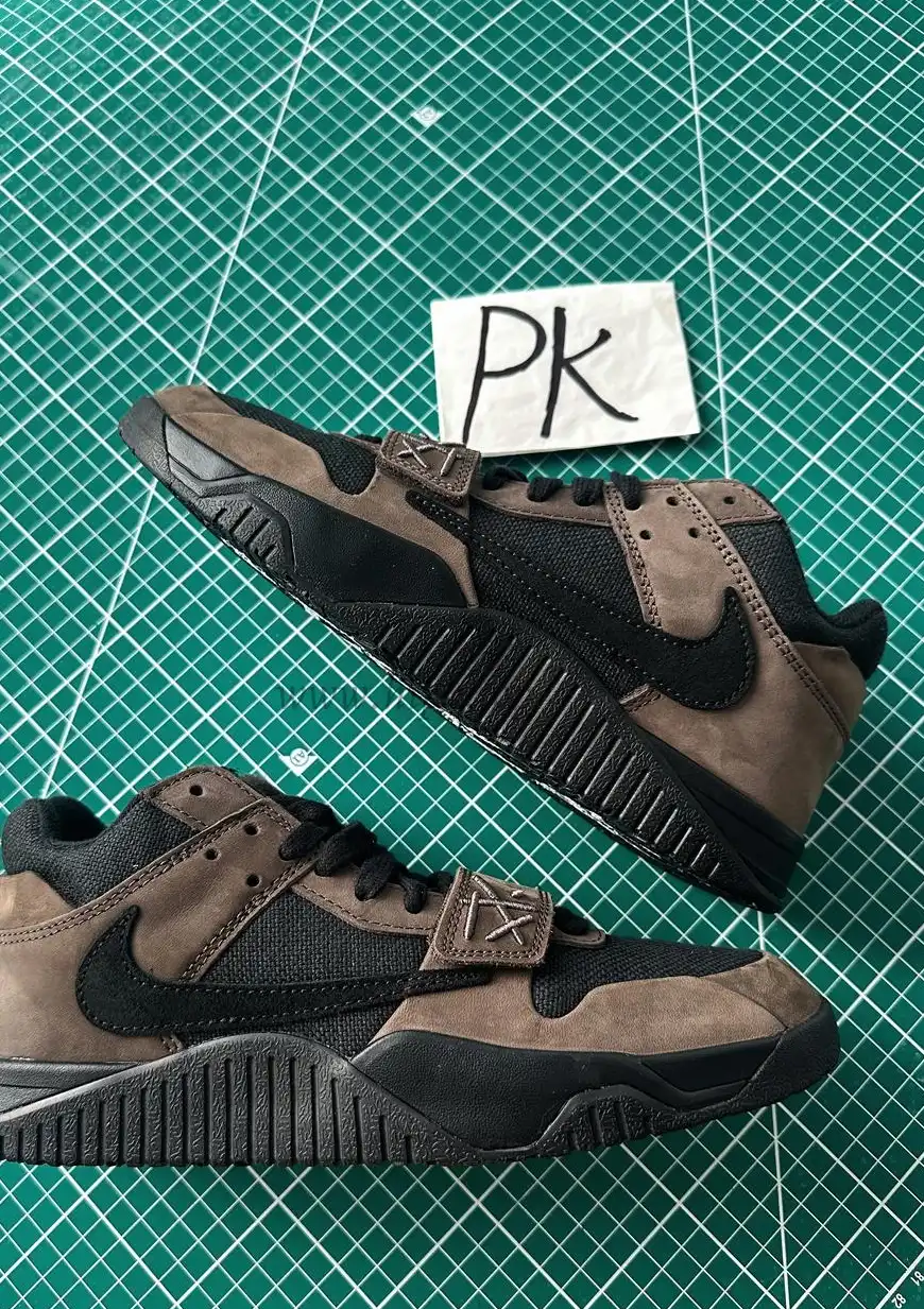 PK5.0 Travis Scott Jordan Jumpman Jack Dark Mocha RETAIL MATERIALS READY TO SHIP