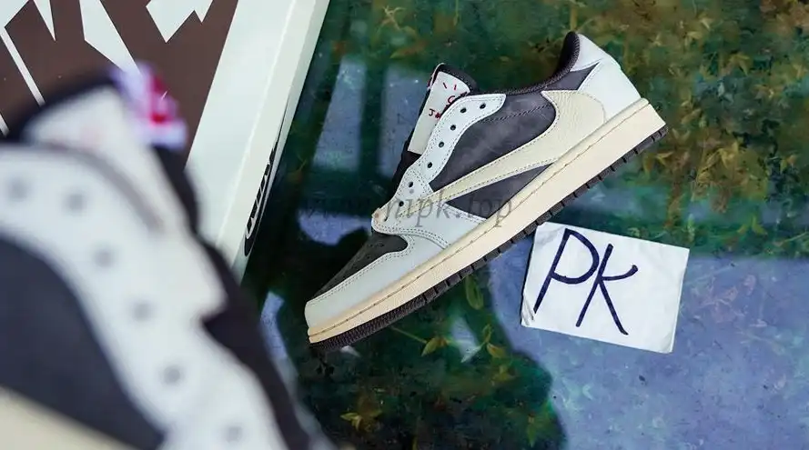 PK 5.0 Jordan 1 Retro Low OG SP Travis Scott Reverse Mocha RETAIL MATERIALS READY TO SHIP