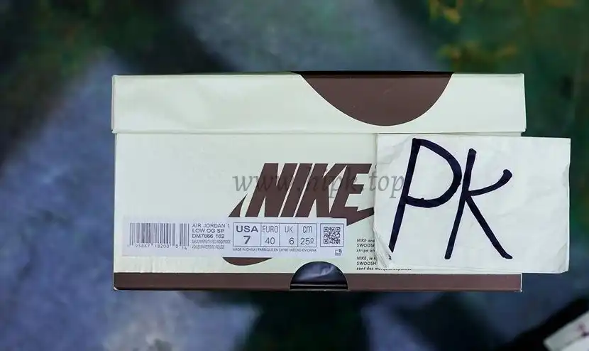 PK 5.0 Jordan 1 Retro Low OG SP Travis Scott Reverse Mocha RETAIL MATERIALS READY TO SHIP