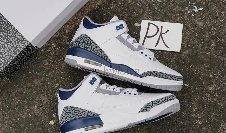 PK GOD Air Jordan 3 Midnight Navy RETAIL MATERIALS READY TO SHIP